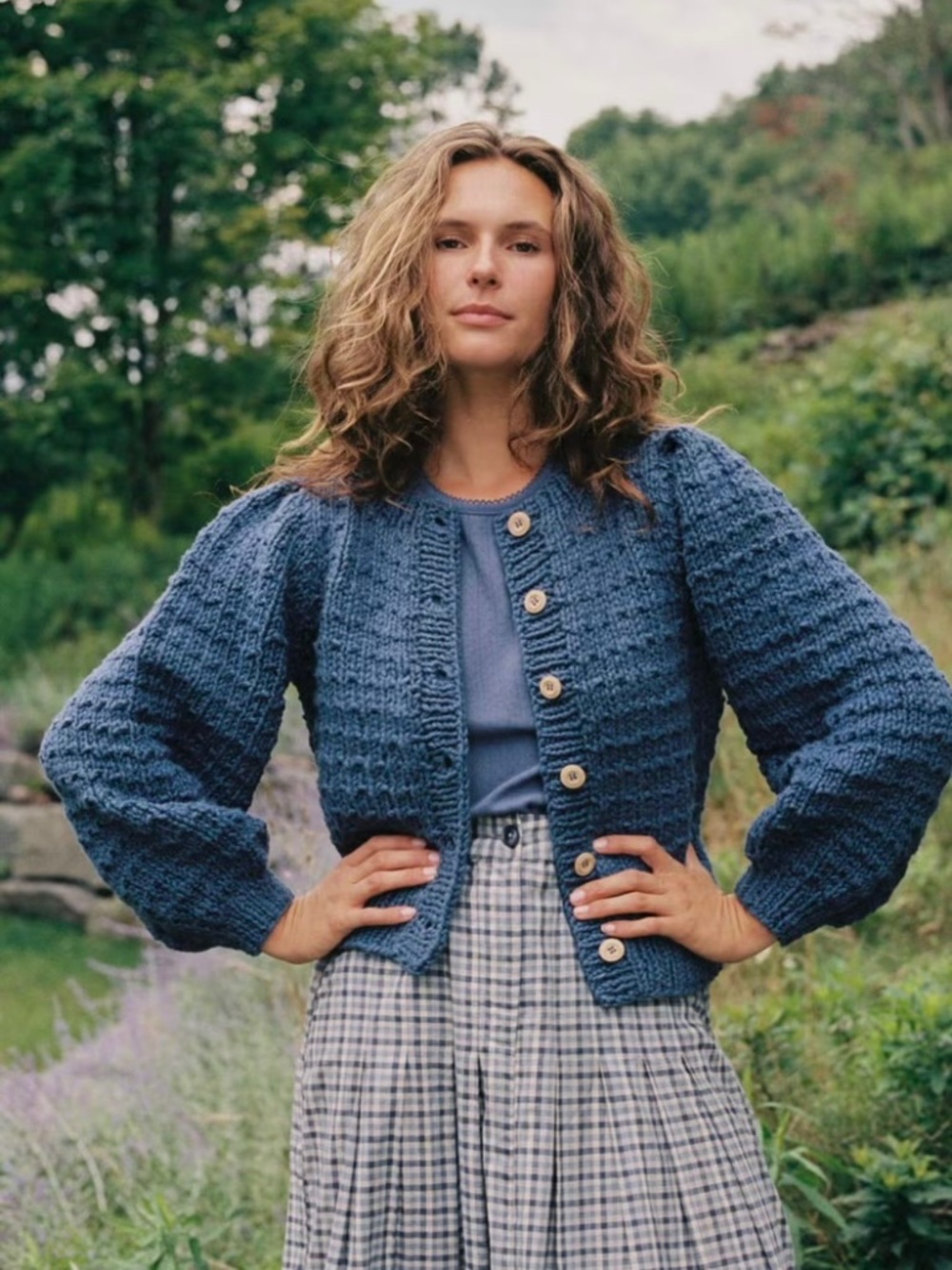 Christy Dawn Nola Cardigan in slate